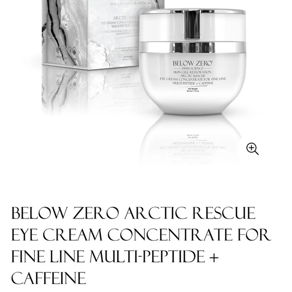 Arctic Rescue Eye Cream - Silver and White